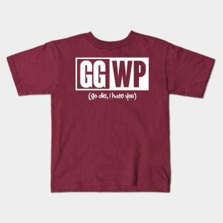 GG WP (White) Kids T-Shirt